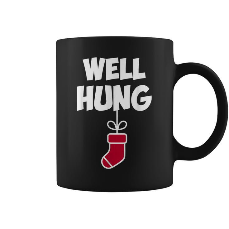 Well Hung Christmas Christmas Stocking Coffee Mug