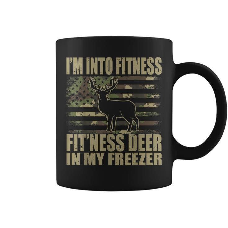 Hunting I'm Into Fitness Fit'ness Deer In My Freezer Coffee Mug