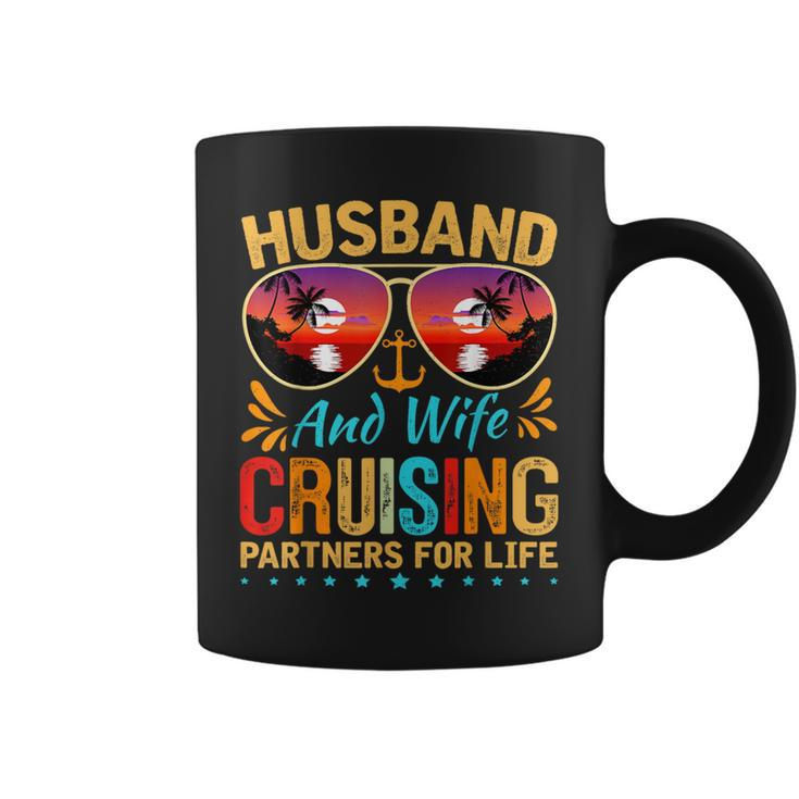 Husband Wife Cruising 2024 Cruise Vacation Couples Trip Coffee Mug