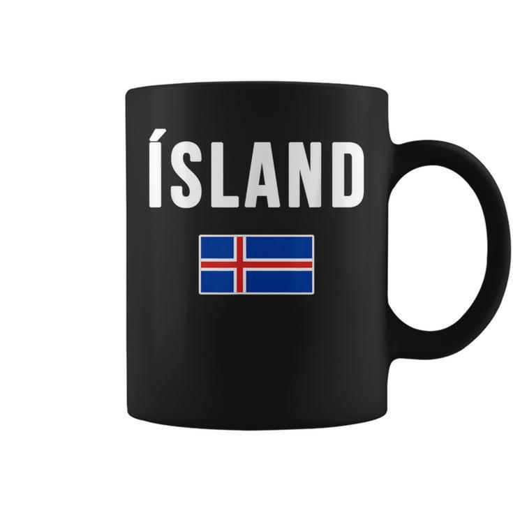 Iceland Icelandic Flag Reykjavik Travel Souvenir Love Viking Coffee Mug