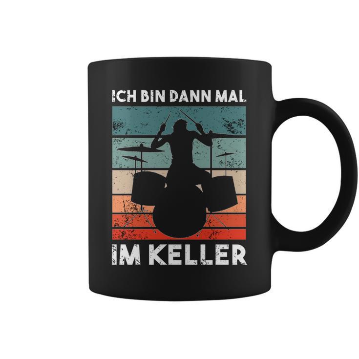 Ich Bin Dann Mal Im Keller Drummer Long-Sleeved Tassen