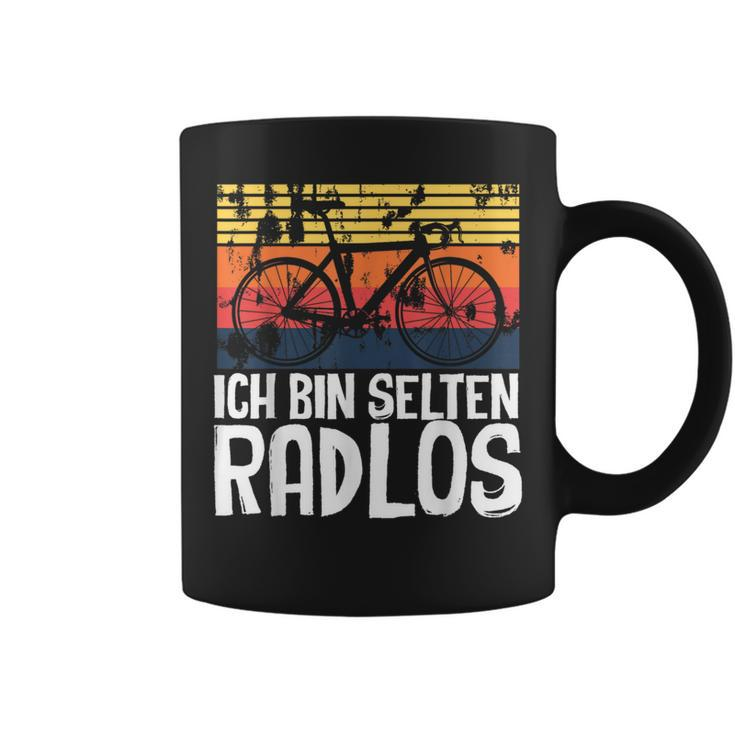 Ich Bin Selten Radlos Radloß Retro Bicycle Cycling Tassen