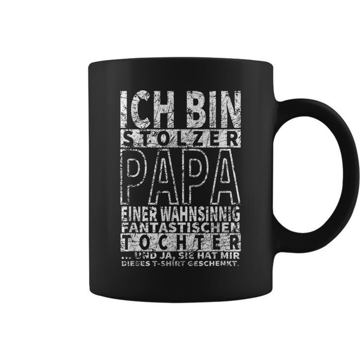 Ich Bin Stoler Papa Einer Wahnsinnig Fantastischen Tochter Tassen