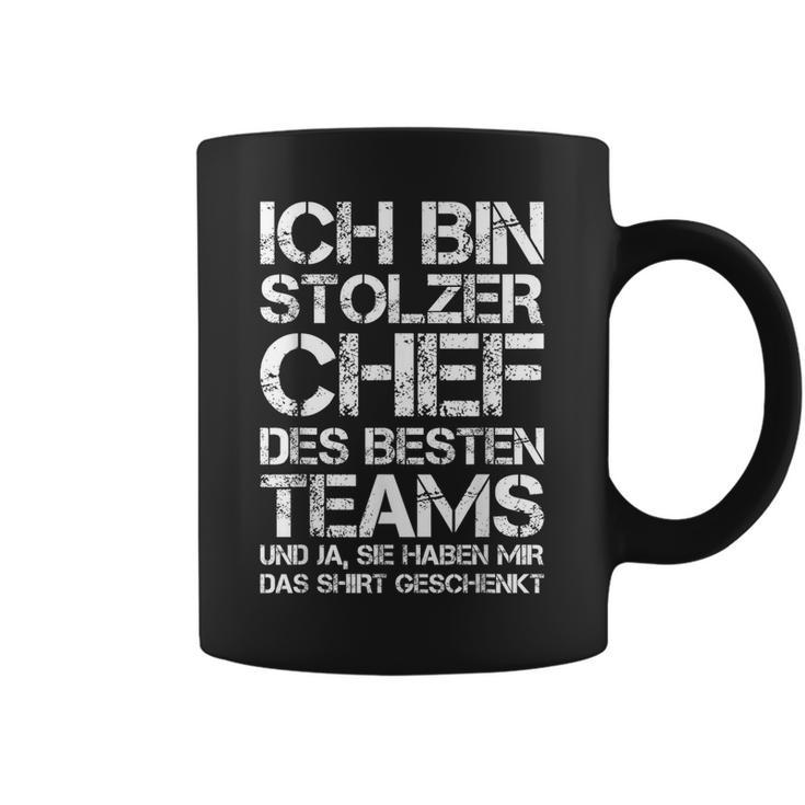 Ich Bin Stolzer Chef Des Besten Teams Employee Tassen