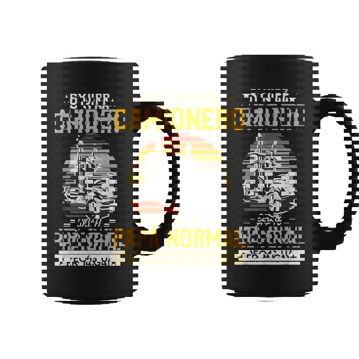 Idea De Regalo Del Día Del Padre Para Un Conductor De Camión Taza de café