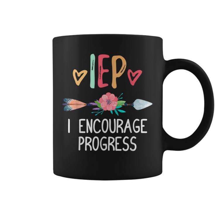 Iep I Encourage Progress Special Teacher Coffee Mug