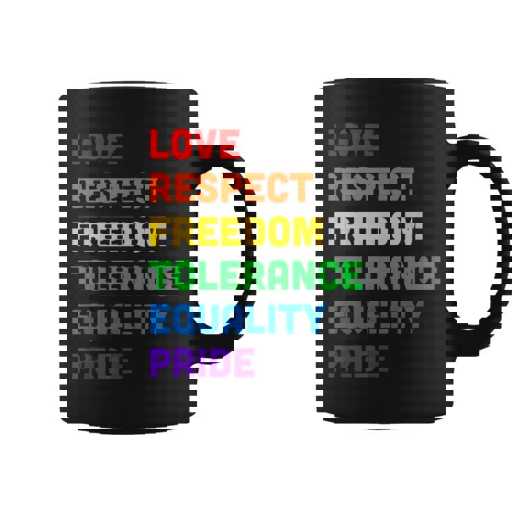 Igualdad Orgullo Gay Orgullo Lgbtq Igualdad Taza de café