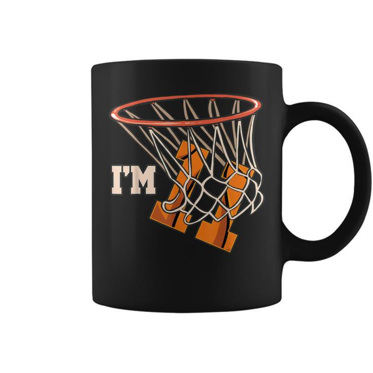 I'm 11 Basketball Theme Birthday Party Celebration 11Th Coffee Mug