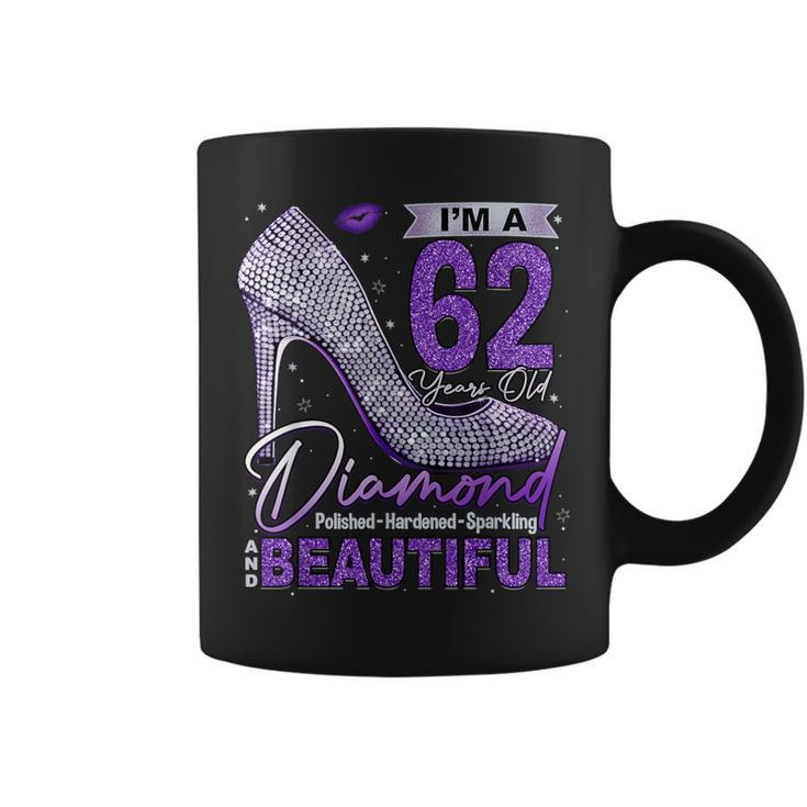 I'm A 62 Years Old Diamond 62 And Fabulous 62Nd Birthday Coffee Mug