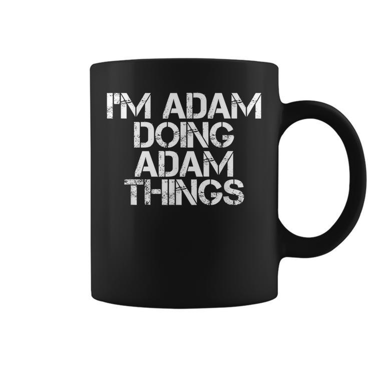 I'm Adam Doing Adam Things Christmas Idea Coffee Mug