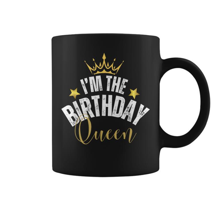 I'm The Birthday Queen Matching Birthday Party Cool Couples Coffee Mug