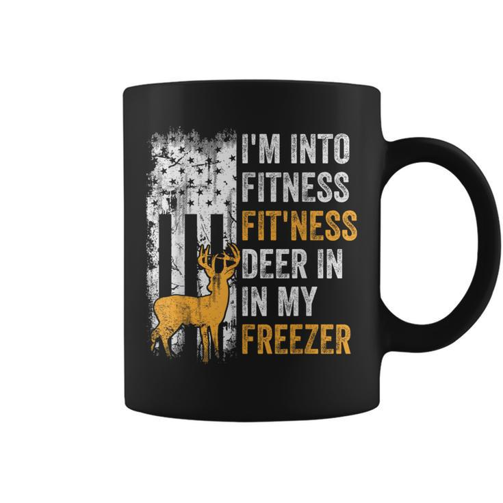 I'm Into Fitness Deer Freezer Hunting Deer Hunter Coffee Mug
