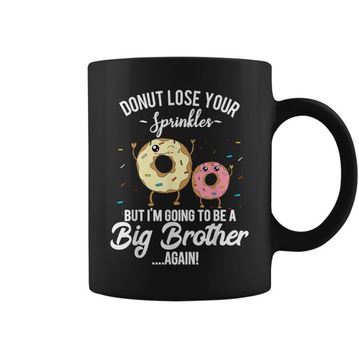 I'm Going To Be A Big Brother Again Pregnancy Announcement Coffee Mug