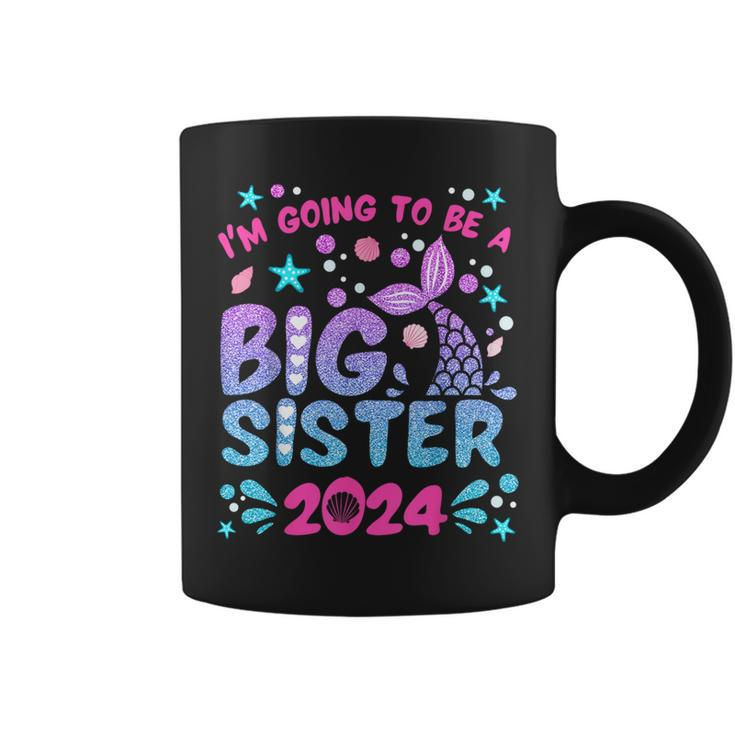 I'm Going To Be Big Sister 2024 For Pregnancy Announcement Coffee Mug