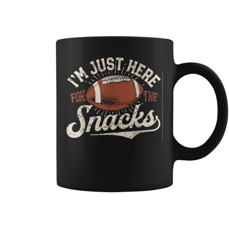I'm Just Here For The Snacks Fantasy Football League Coffee Mug