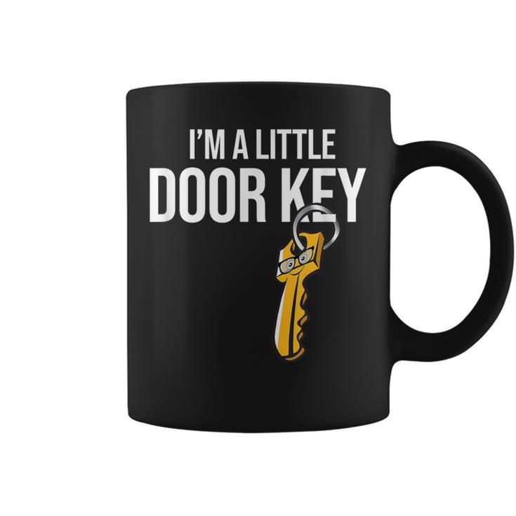 I'm A Little Door Key Nerdy Bad Dorky Mom Dad Pun Coffee Mug