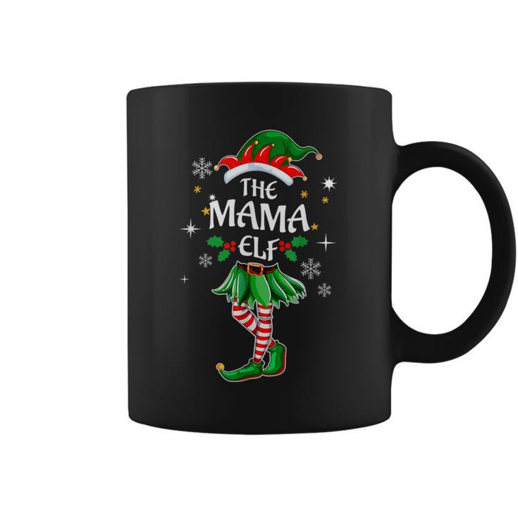 I'm The Mama Elf Cute Family Christmas Matching Coffee Mug