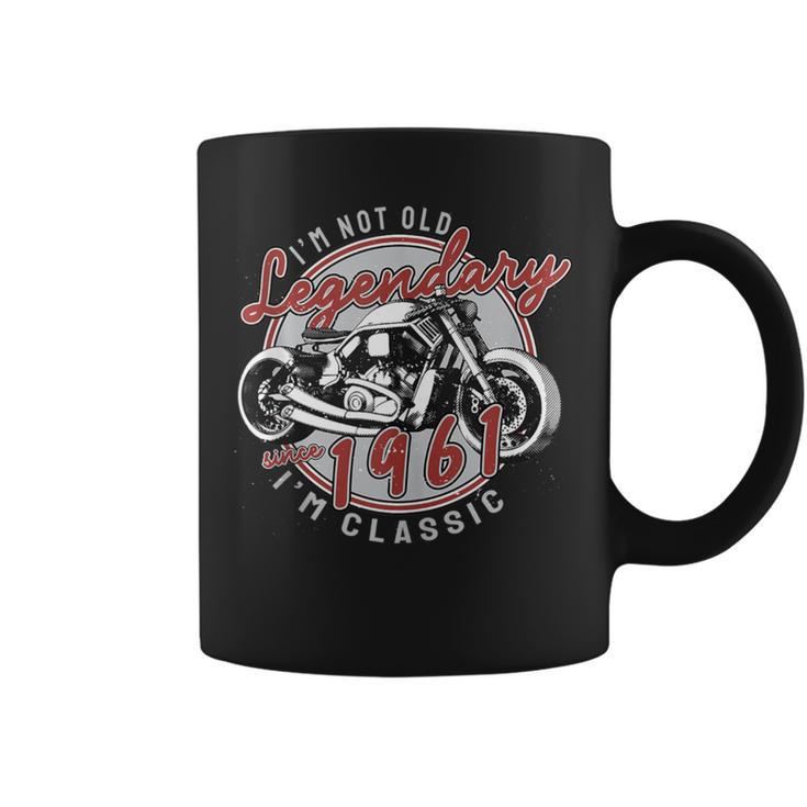 I'm Not Old I'm Classic Biker Graphic Motorcycle 1961 60 Coffee Mug