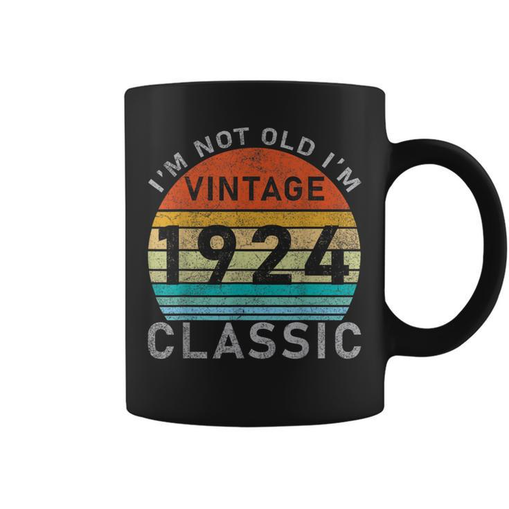 I'm Not Old I'm Classic Vintage 1924 100St Birthday Coffee Mug