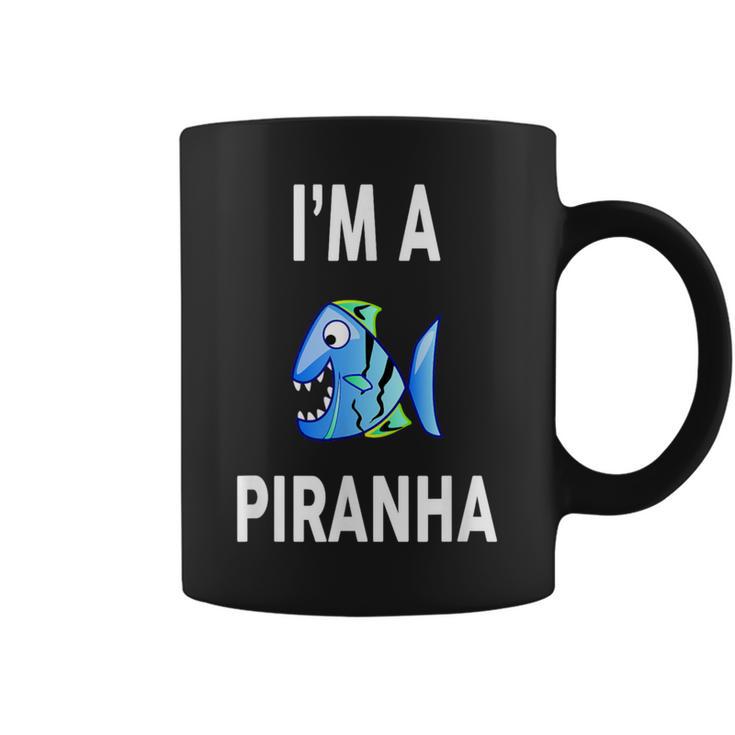 I'm A Piranha Piranha Tassen