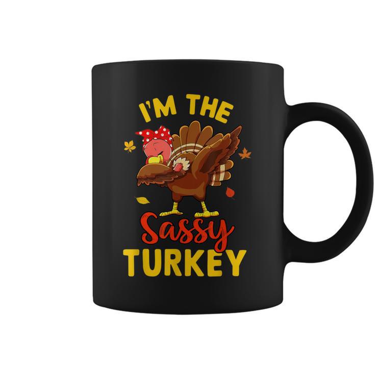 I'm The Sassy Turkey Matching Family Thanksgiving Day Party Coffee Mug