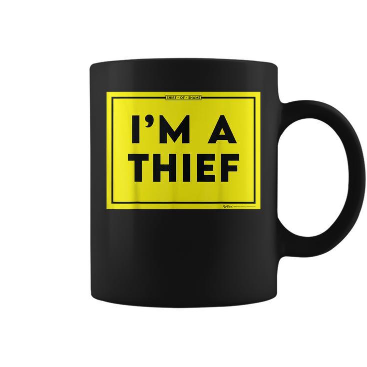 I'm A Thief Shaming Word Coffee Mug