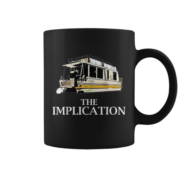 The Implication Boat Meme Graphic Culture Quote Boating Coffee Mug