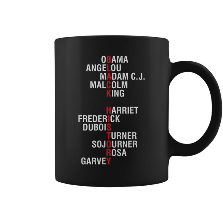 Influential Inspirational Black History Leaders Coffee Mug