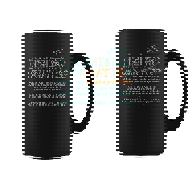 Ingeniero Informatico Definición Ingeniero Informatico Taza de café