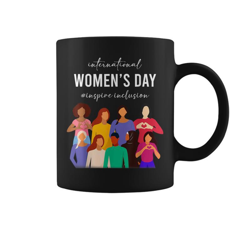 Inspire Inclusion International Women's Day 2024 For Women Coffee Mug
