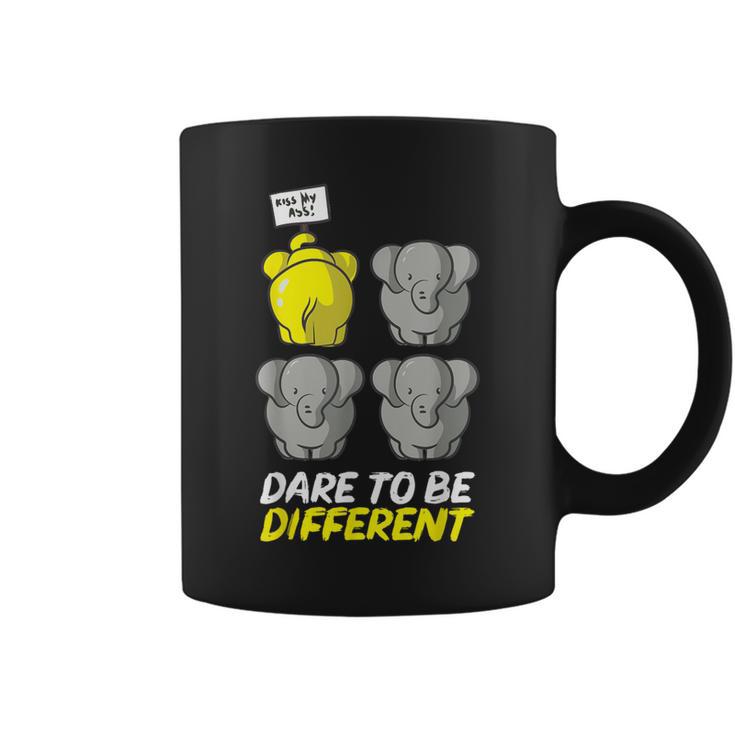 Irony Humor Dare To Be Different Sarcasm Coffee Mug