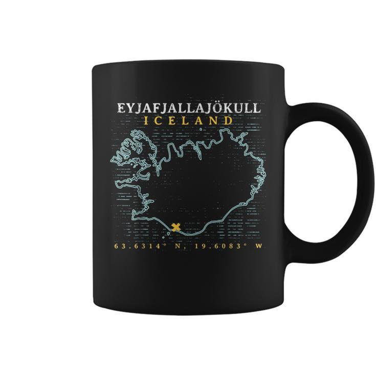 Island Eyjafjallajökull Tassen