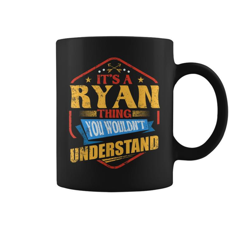 It's A Ryan Thing Surname Humour Family Name Coffee Mug