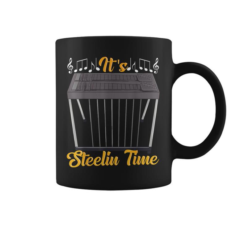 It's Slin Time Pedal Sl Guitar Player Guitarist Coffee Mug