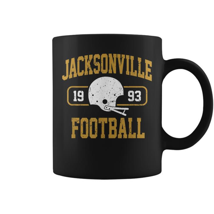 Jacksonville Football Athletic Vintage Sports Team Fan Coffee Mug