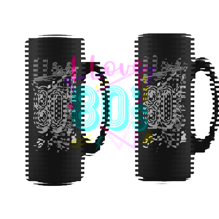 J'aime Les Années 80 I Love The 80S Tasse