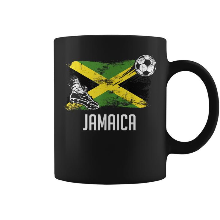 Jamaica Flag Jersey Jamaican Soccer Team Jamaican Coffee Mug