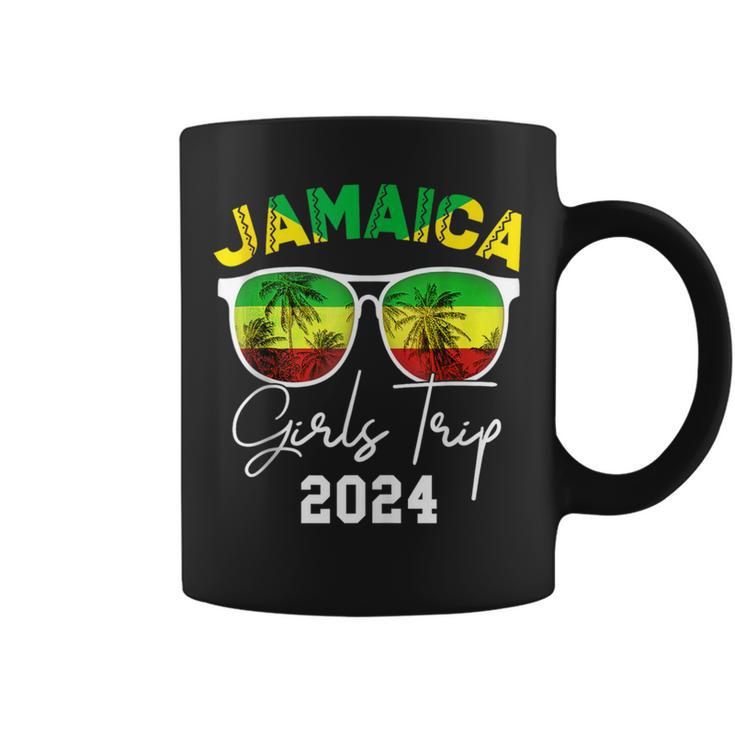 Jamaica Girls Trip 2024 Summer Vacation Jamaican Flag Coffee Mug