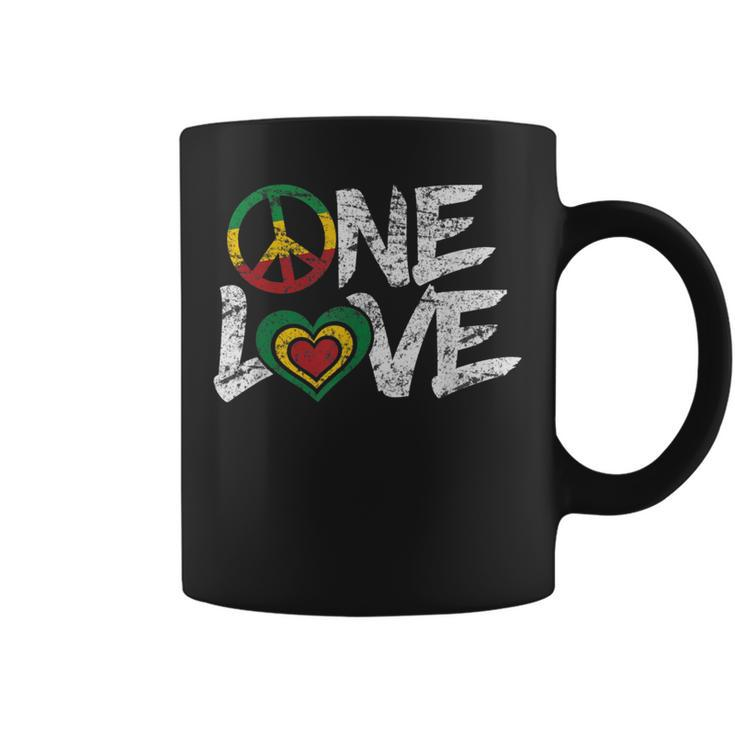 Jamaica Reggae Rasta One Love Coffee Mug
