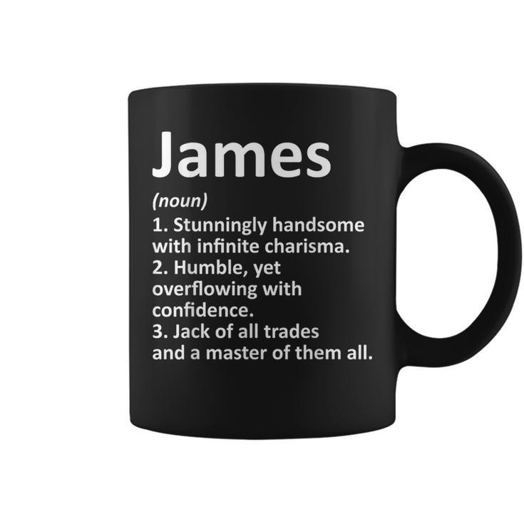 James Definition Personalized Name Birthday Idea Coffee Mug