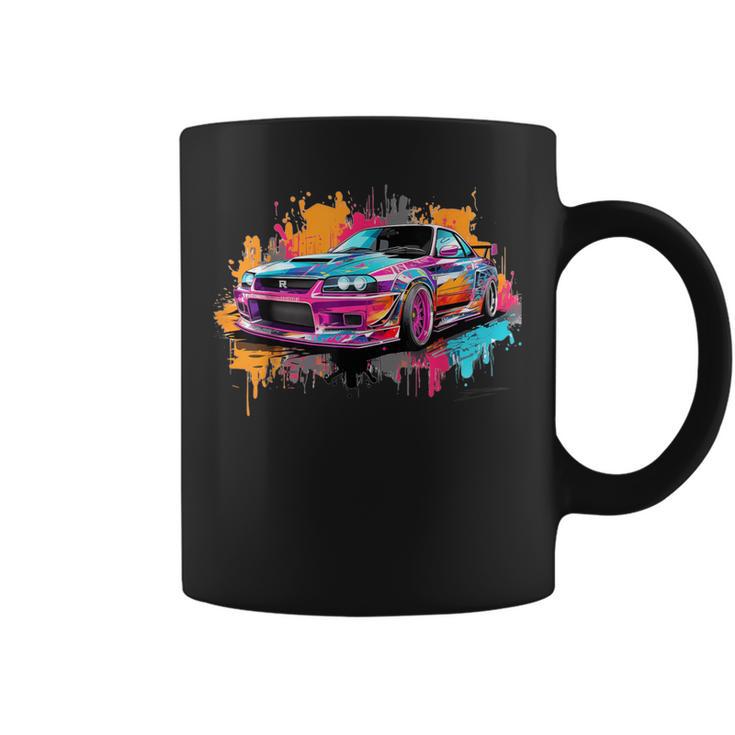 Jdm Car Tuning Japanese Domestic Market Automotiv Drifting Coffee Mug