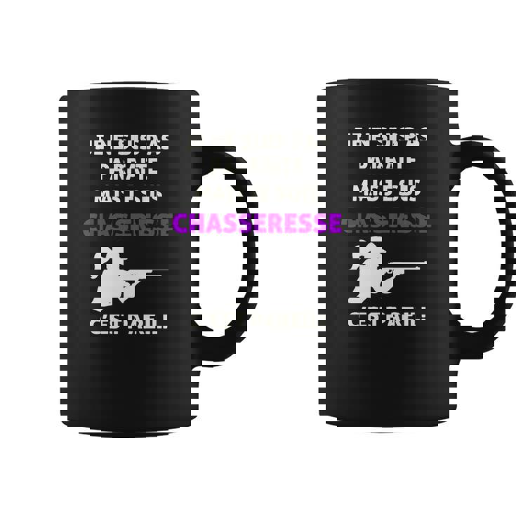Je Suis Chasseresse T-Shirt Tasse