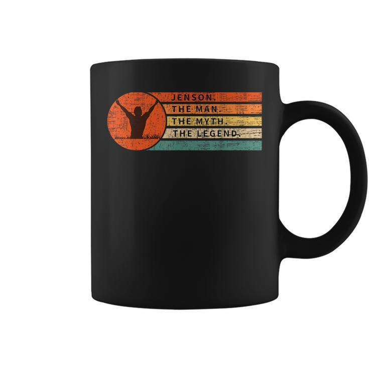 Jenson Man Myth Legend Retro Vintage Birthday Coffee Mug