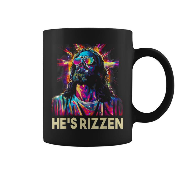 Jesus Is Rizzen He Is Rizzen Coffee Mug