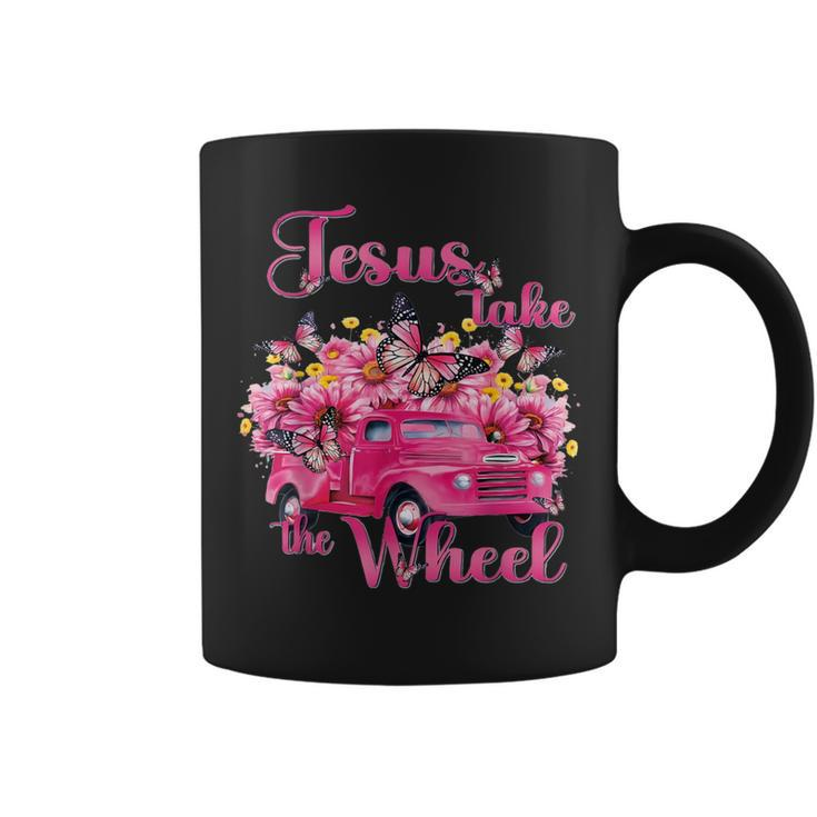 Jesus Take The Wheel Truck God Believer Coffee Mug
