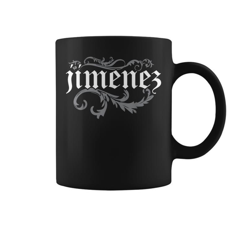 Jimenez Filigree Old English Coffee Mug