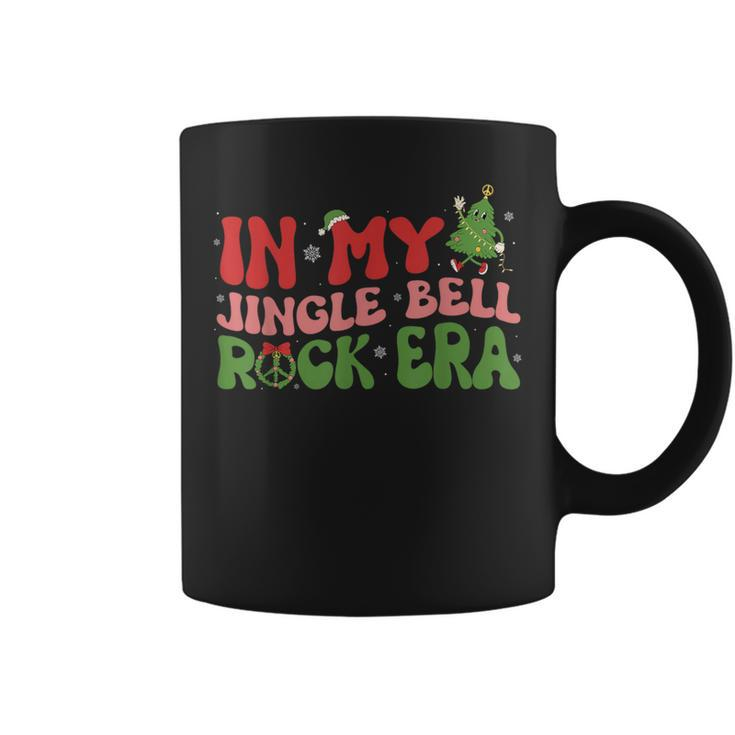 In My Jingle Bell Rock Era Groovy Christmas Tree Pjs Family Coffee Mug