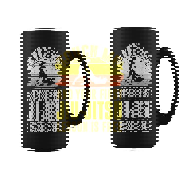 Jiu-Jitsu Brasileño Bjj Jiu Jitsu Niños Niñas Jiujitsu Taza de café