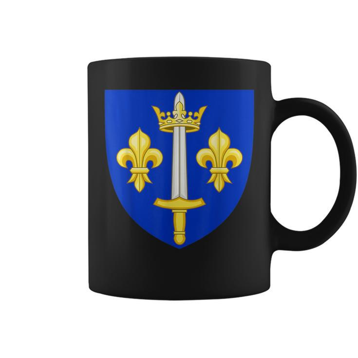 Joan Of Arc Coat Of Arms History Christianity Coffee Mug