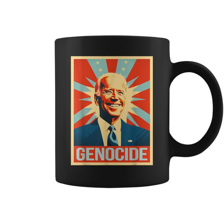 Joe Biden Genocide Anti Biden Conservative Political Coffee Mug